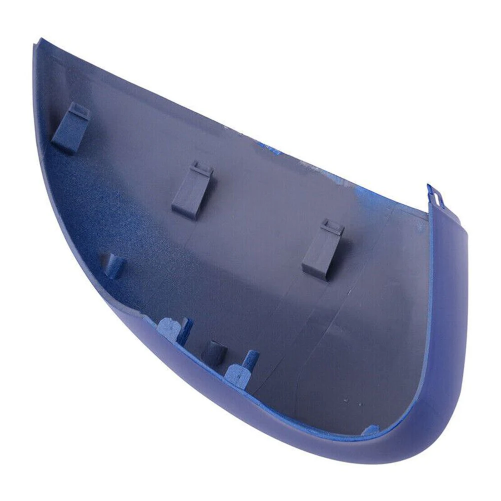 Wing Mirror Cover Stylish Dark Blue Car Side Wing View Mirror Cap Cover for Ford Fiesta MK7 08 17 Easy to Install!