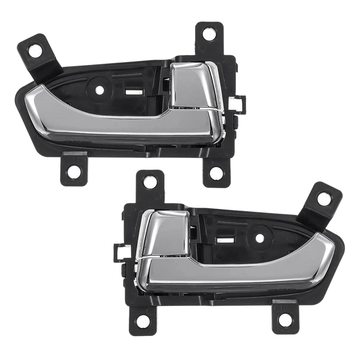 Manija de puerta interior izquierda/derecha para coche, accesorio para KIA Sportage 2010, 2011, 2012, 2013, 2014, 82610-3W000, 82620-3W000, 2 piezas