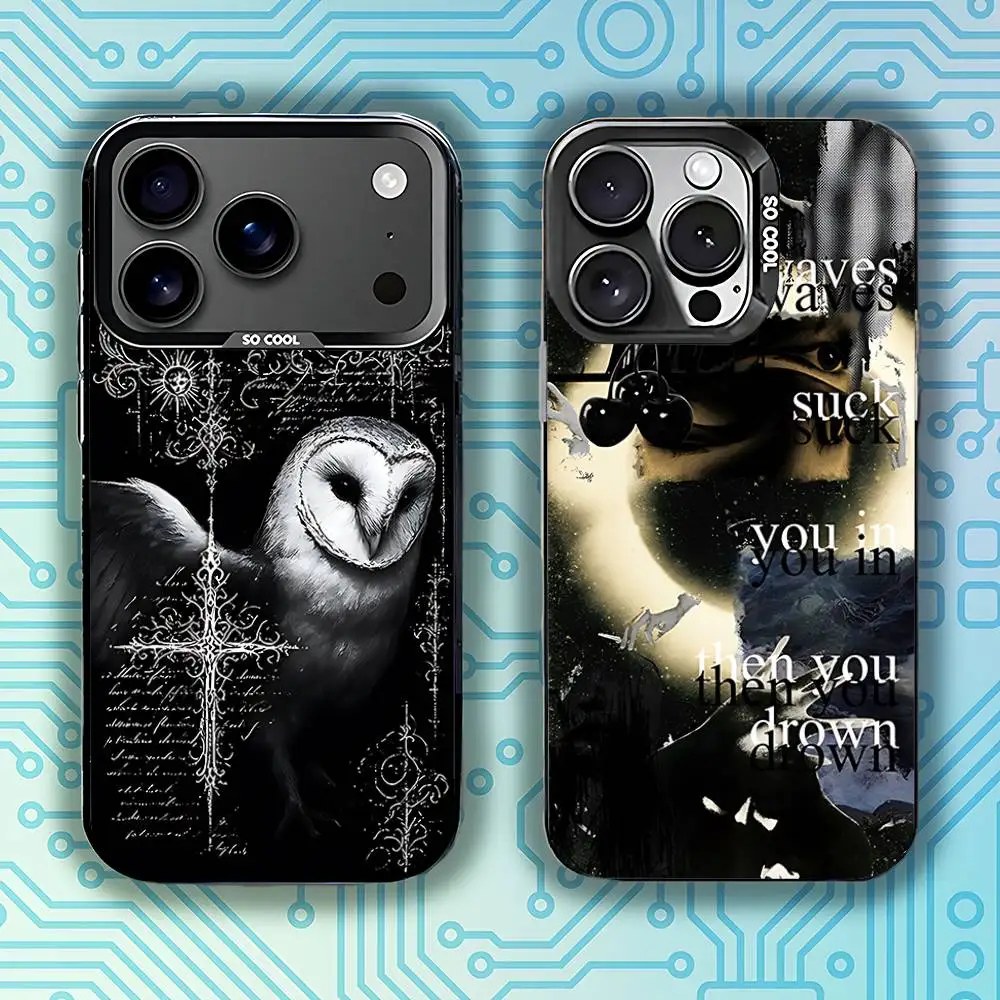 

Private Music D-Deftones Phone Case For iPhone 17,16,15,14,13,12,11,Pro,Max,Plus,E,Air,Mini Black Tpu Cover