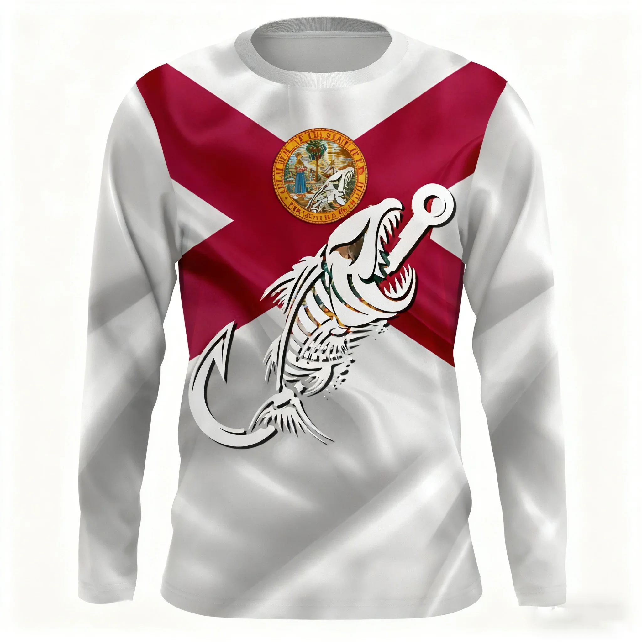3D Printed Personalized Pattern Fishing Clothes Multi Style Design Sun Protection Breathable Exclusive To Fishing Enthusiasts