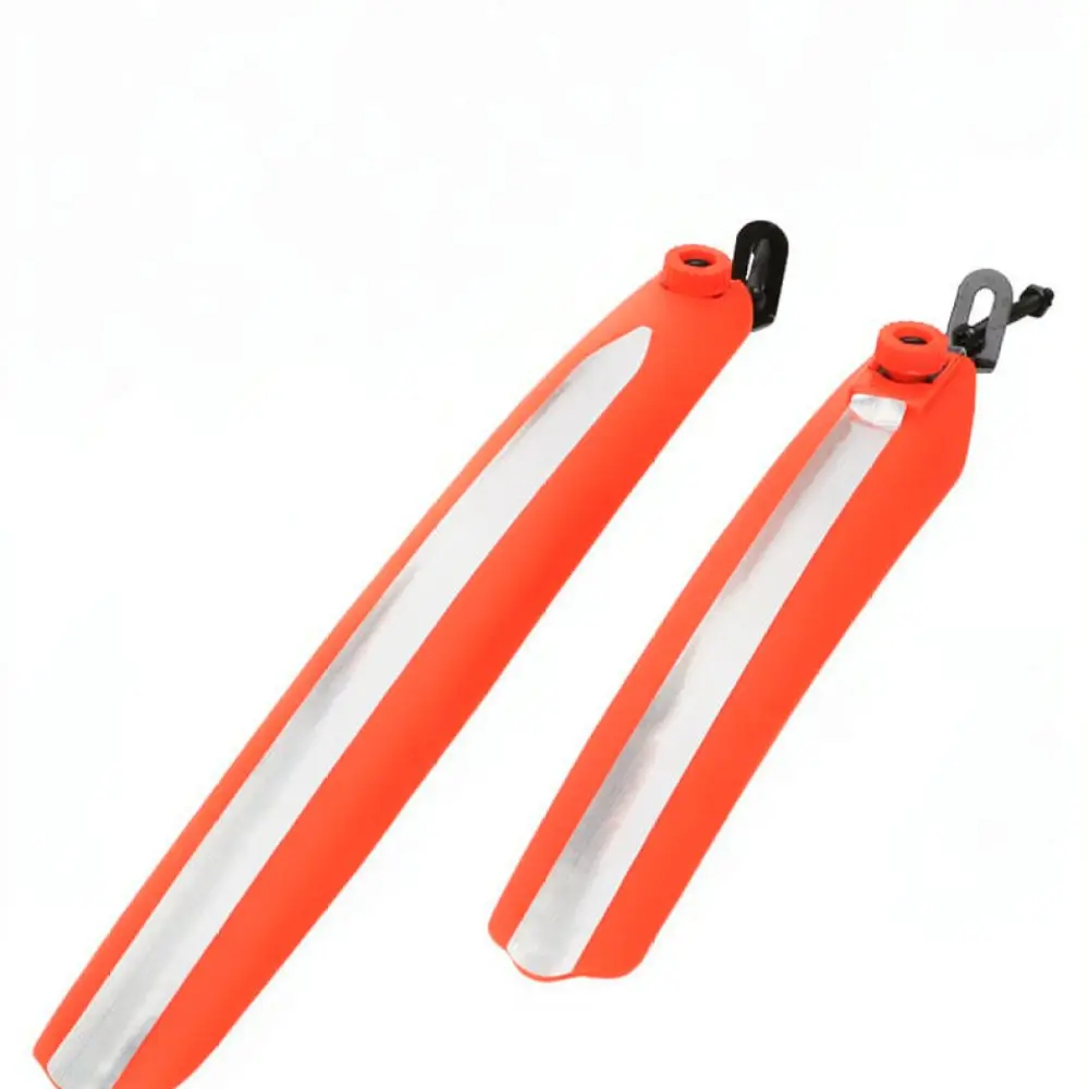 Reflective Mudguard For Road Bike 700C And Folding Bicycle 20 Inch Fender Durable Cycling Splash Guard Protection Parts