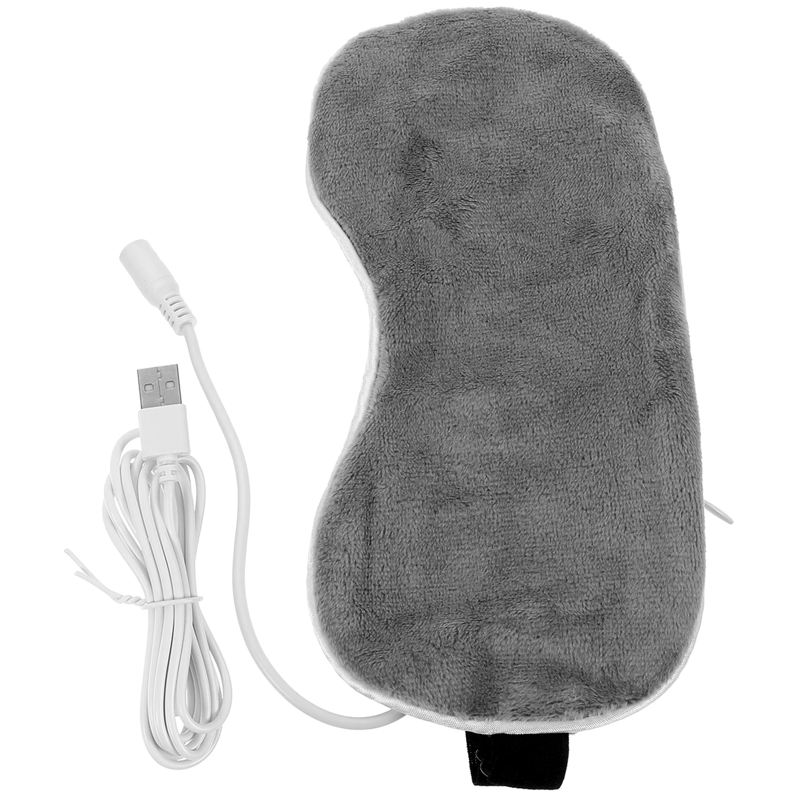 

Gray Usb Heated Eye Mask 3d Cartoon Steam Warm Compress Patch Dry Eyes Sleep Blindfold Rechargeable Heating Pad Moist Heat