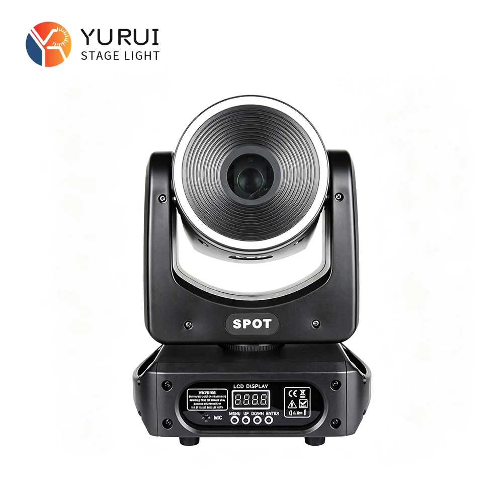 150W Moving Head Light with a 100W White and 12 (3-In-1 RGB) LED Source for Stage, Wedding, Bar