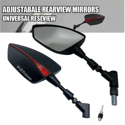 For Suzuki VStrom DL650 V-Strom DL1000 V Strom DL 650 1000 1050 XT DL1050 DE Adjustabale Rearview Rear View Mirrors Side Mirror