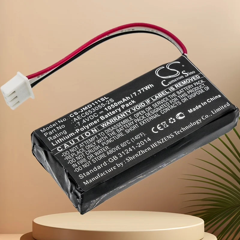 

100% NEW1050mAh Speaker Battery AEC653055-2S for JBL Flip, Flip 1, Please check the place of wires and different connector