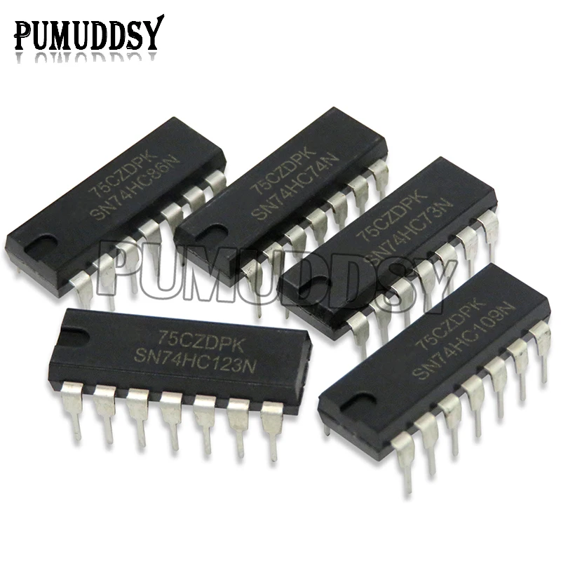 10PCS SN74HC74N DIP 74HC74 DIP-14 74HC74N SN74HC73N SN74HC86N SN74HC109N SN74HC125N SN74HC123N 74HC86 74HC86N 74HC109 74HC125