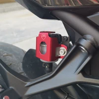 Alloy Rear Brake Fluid Reservoir Guard Cover For Ducati Monster 400 620 695 696 750 795 796 821 937 Multistrada 950 1000 1100 3