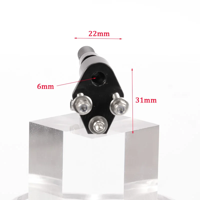 RC Boat 4mm Flexible Shaft Bracket Aluminum Strut L55mm for RC Electric Boat Accessories