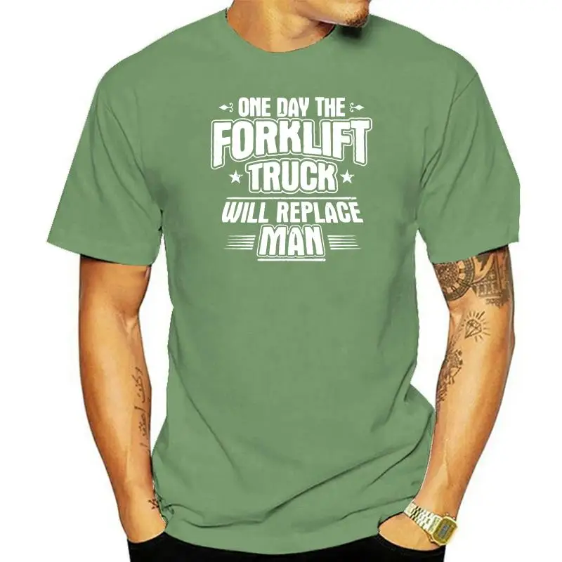 fashion Forklift Driver Forklift Operator Forklift Truck tshirt for men fitted humorous Unisex gents t shirt tee black Outfit