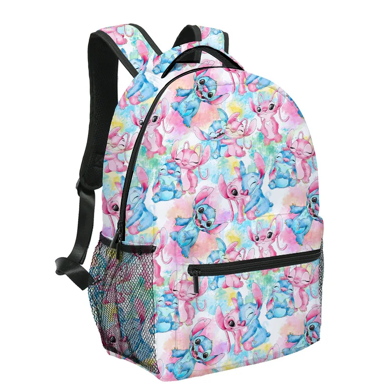 New Anime Disney Lilo Stitch School Students Schoolbag Leisure Shoulder Bag Children Backpack Stitch Anime Peripheral Toys Gift