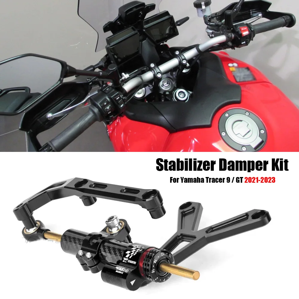 2021 2022 2023 For Yamaha Tracer9 Tracer 9 GT TRACER9 TRACER 9 Motorcycle Stabilizer Steering Damper Bracket Mounting Support