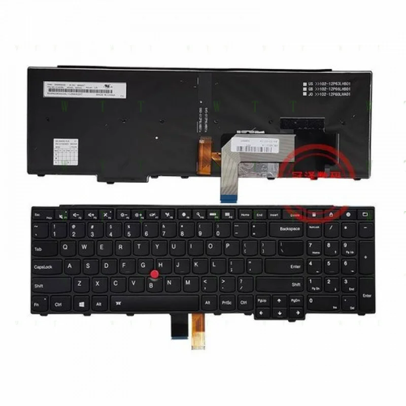 BB  US Keyboard w/ Pointer Backlit for Lenovo Thinkpad T550 T540 T540P
