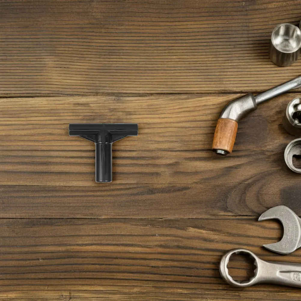 

3pcs Tee Connectors Durable Plastic Pipe Adapters Universal T Piece Connector for Bounce Bed Frame Weather Resistant Easy