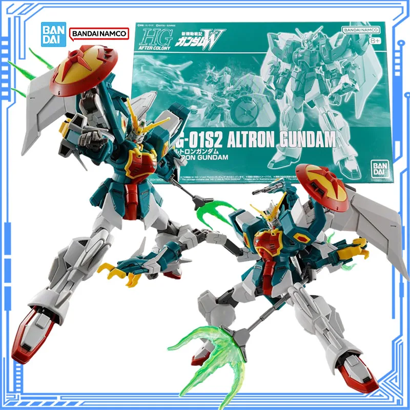 

Bandai натуральная модель Gundam, комплект HGAC 1/144 XXXG-01S2 Altron Gundam, аниме, коллекция экшн-фигурок, сборная модель для игрушек, подарков