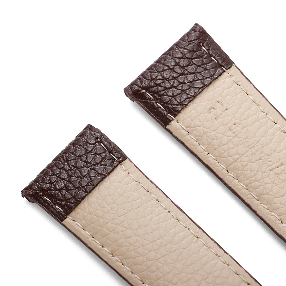 18mm 20mm 22mm Universal Lychee Pattern PU Leather Watch Strap for Men Women Soft Wrist Band Sport Bracelet 10mm 12mm 14mm 16mm