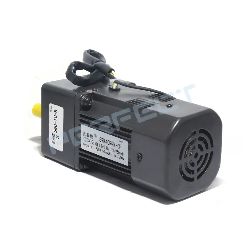 

5RK40GN-CF 220V AC Geared Motors 40W Induction Small Machine 2.7/4.5/6.9/9/12.5/18/22/27/33/45/54/67/90/108/135/180/225/270/450r