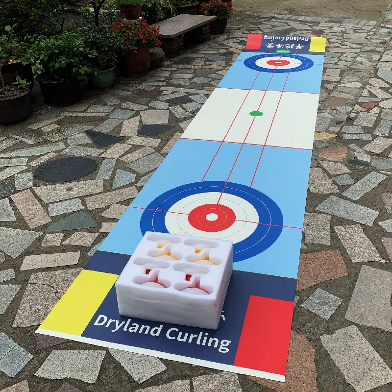 Family Parent-child Activity Simulation Sports Floor Curling Garden Teaching Outdoor