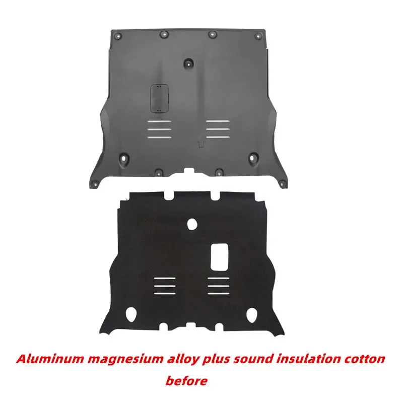 Piastra di protezione del motore adatta per protezioni Tesla Model 3 Y Accessori per dispositivi in acciaio al manganese