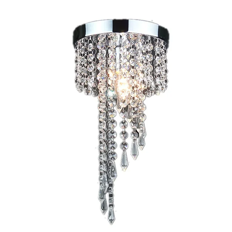 

Modern chrome/Golden lustre LED Crystal chandelier lighting Fixture Pendant Ceiling Lamp Crystals lampadario lampadari avizeler