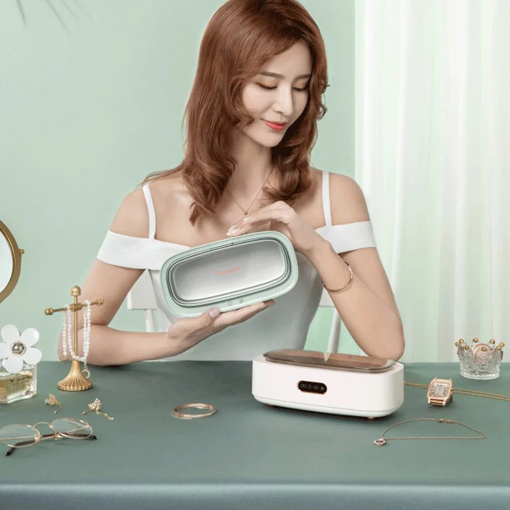 

Ultrasonic Cleaner Machine For Jewelry Lenses Metal Household Fast Efficient Multi Purpose Sonic Watch Cleaner Household