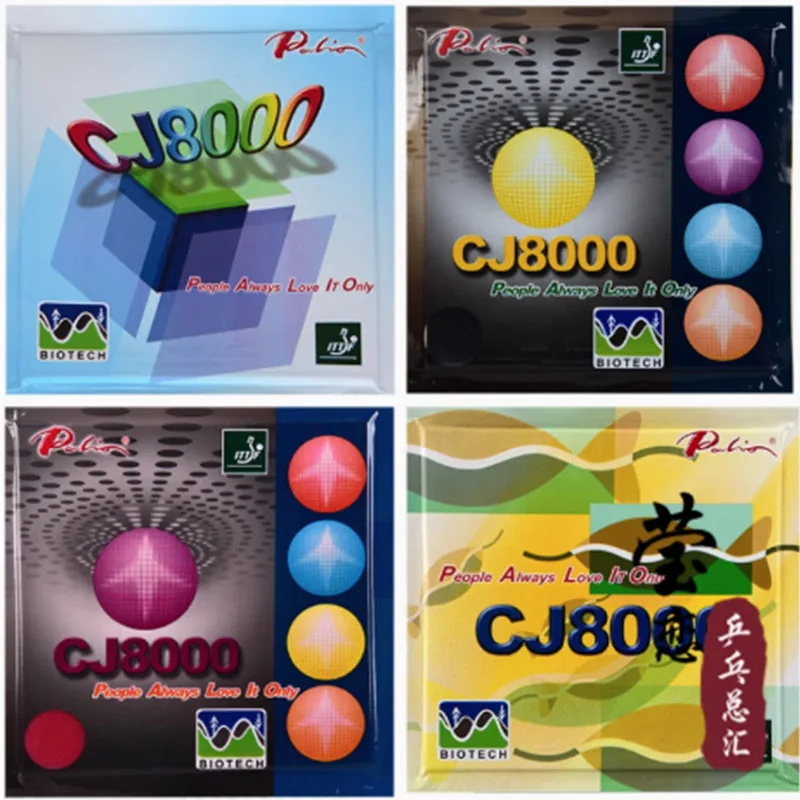 

Долгосрочная резиновая накладка для настольного тенниса CJ8000 40-42 BIOTECH technilogy, быстрая атака с петлей, липкая ракетка для настольного тенниса