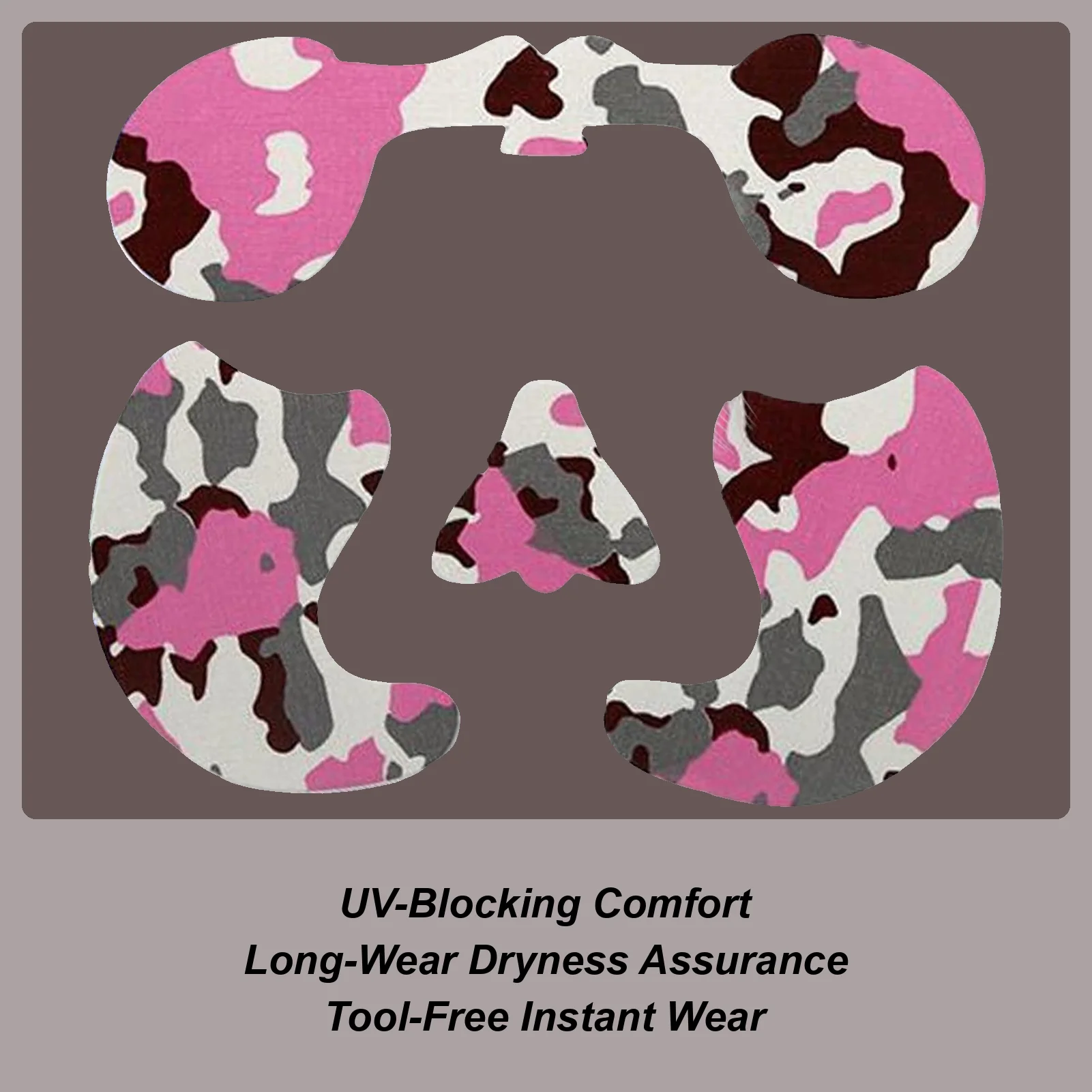 

Snowboard Face Sticker Windproof UV Protection Stretchable Cotton Skiing Face Patch For Winter Ice Fishing Climbing Backpacking