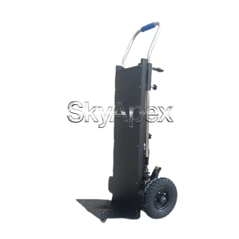 

Electric Portable Foldable Metal Stair Climbing Trolley With Triangular Wheels Ladder Climbing Machine For Cargo Handling
