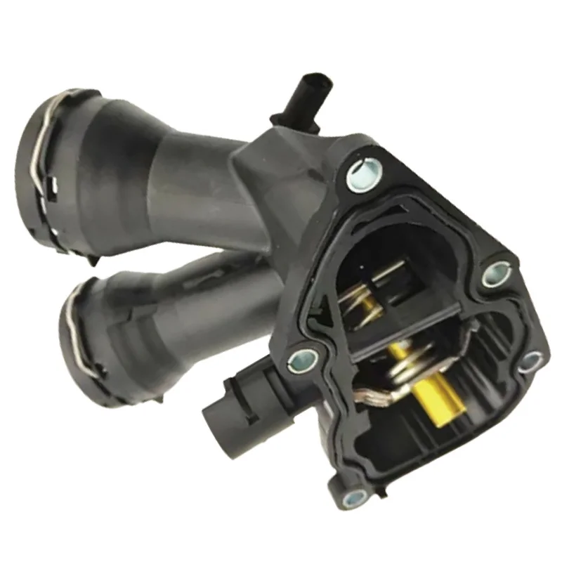 Engine Cooling Water Thermostat A6542000115 For Mercedes-Benz W213 S213 A238 C238 E200d E220d E300d Cooling Water Pipe Flange
