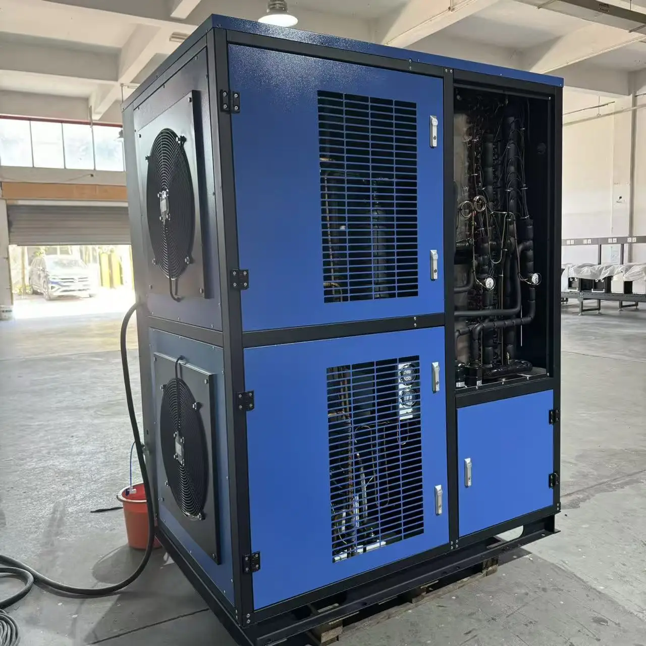 Energy Saving 1000L Atmospheric Water Ionizer Multi-Filtration Daily 30C RH80 for Outdoor Use