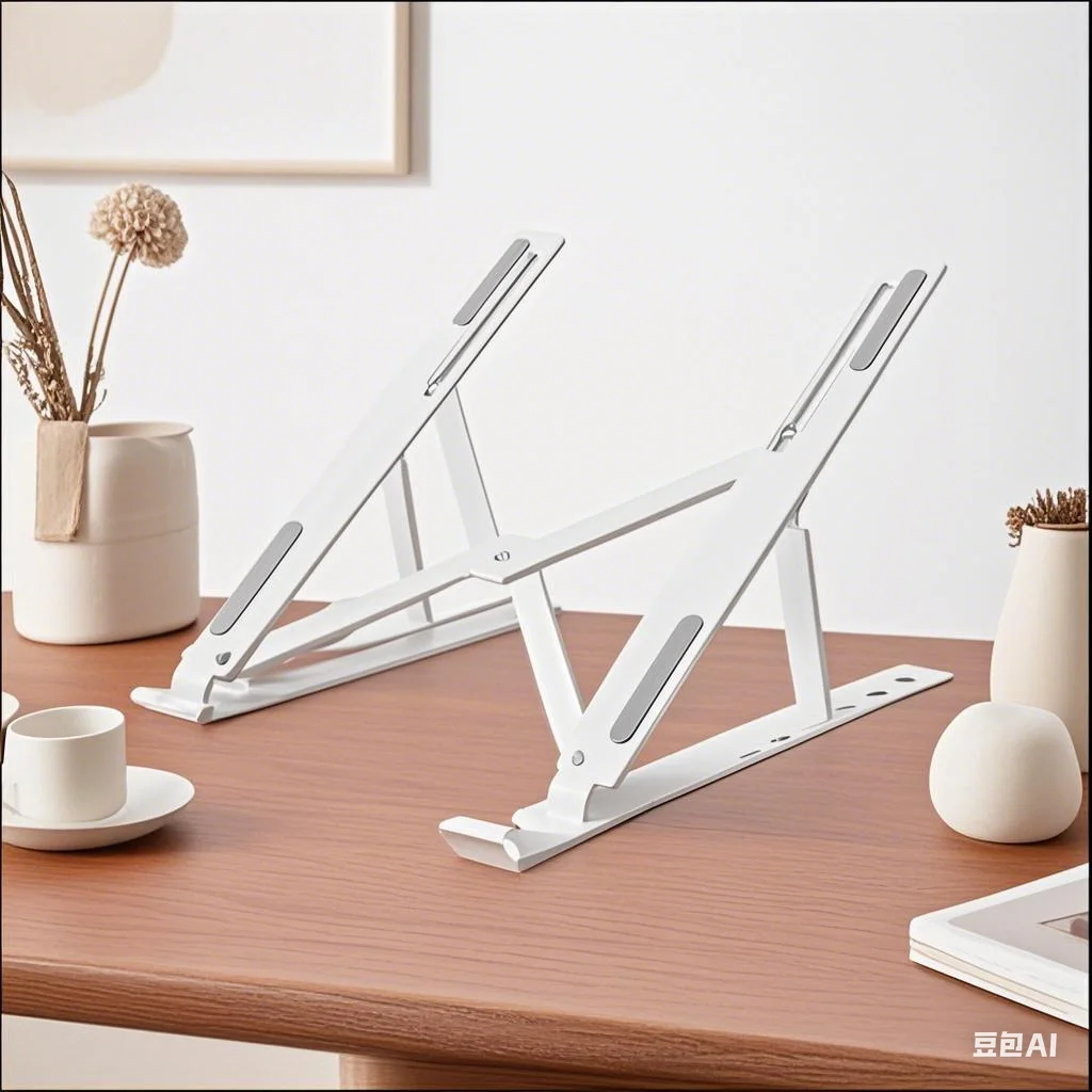 

8 Gear Foldable Laptop Stand Holder Portable Notebook Support Base Adjustable Riser Cooling Bracket Laptop Cooler Accessories