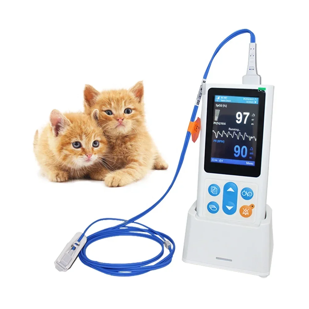 Veterinary Instrument 4400mAh Multi-Parameter Pulse Oximeters for Vets