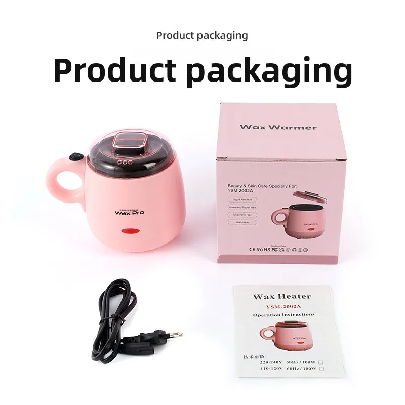 Premium 100W Non-Stick Handheld Wax Therapy Machine Fast Heating Mini Beeswax Melting Cup