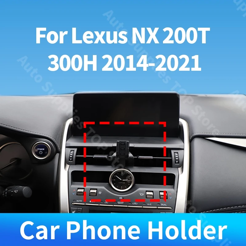 

Car Phone Holder Special Fixed Bracket 360 Rotation Gravity For Lexus NX 200T 300H 2014-2021 For Car Auto Interior Accessories