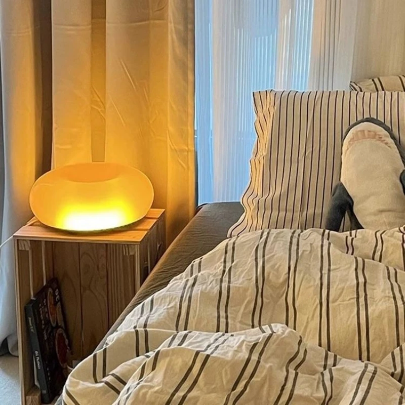 الشمال مصابيح الحائط دونات أجواء مصابيح ثلاثي الألوان عكس الضوء لغرفة المعيشة غرفة نوم غرفة الدراسة داخلي مصباح ليد للزينة #3