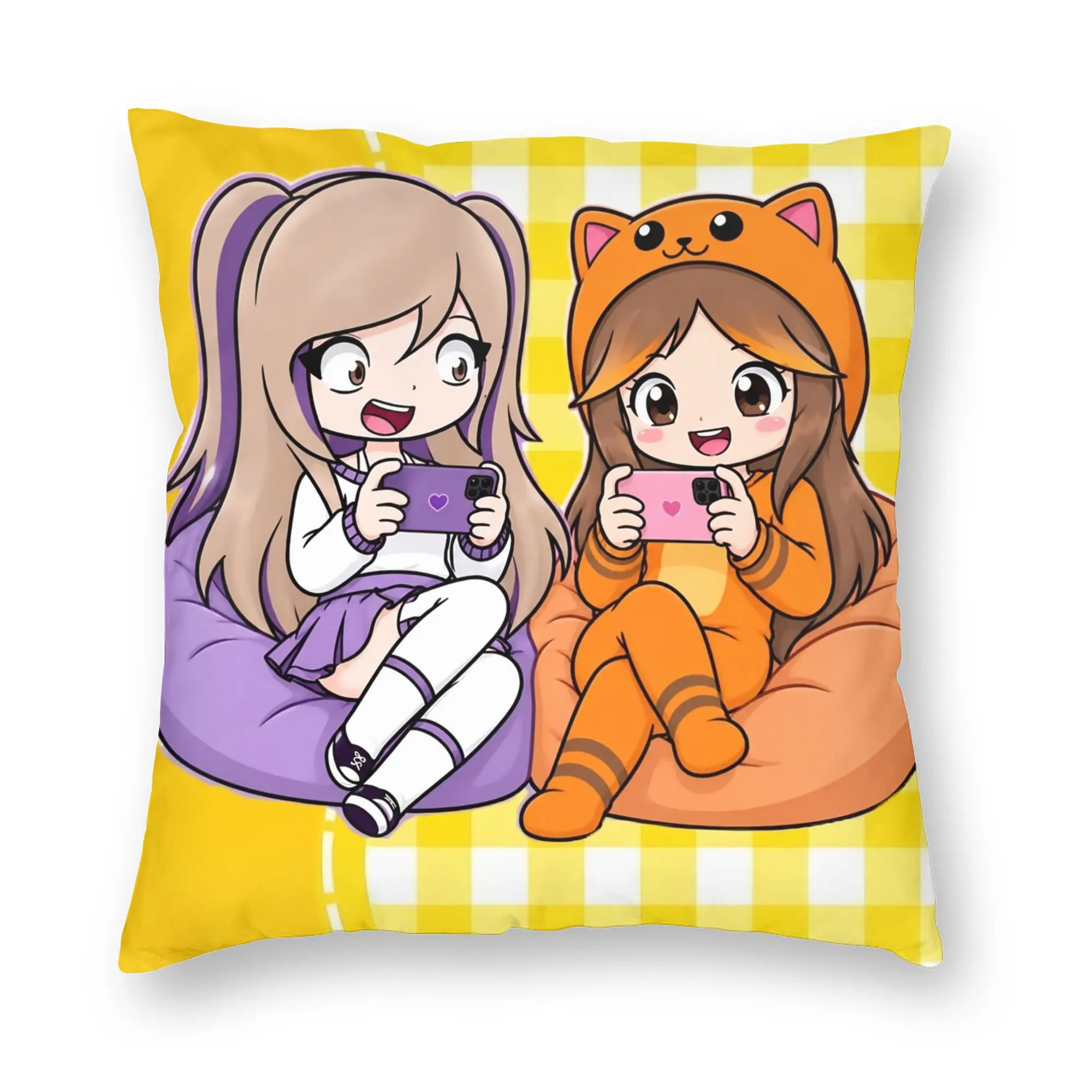 Relax Dense Real Mix Collage Lyna Vallejos  Pillow Cover  Kawaii Pillow Case For Living Room Chair Comfy Pillowcases Gift Idea