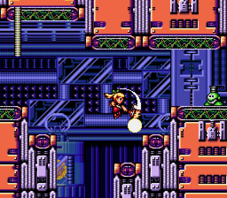 MD ميجا/روك مان تتمة الحروب الحلقة الأحمر 16 بت بطاقة اللعبة #5