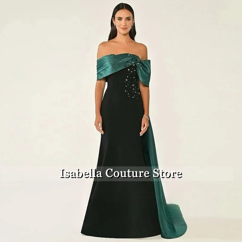 

Kasmolee Модные платья для выпускного вечера с открытыми плечами и стразами на молнии Русалка атласное платье для особых случаев Vestidos De Festa по индивидуальному заказу