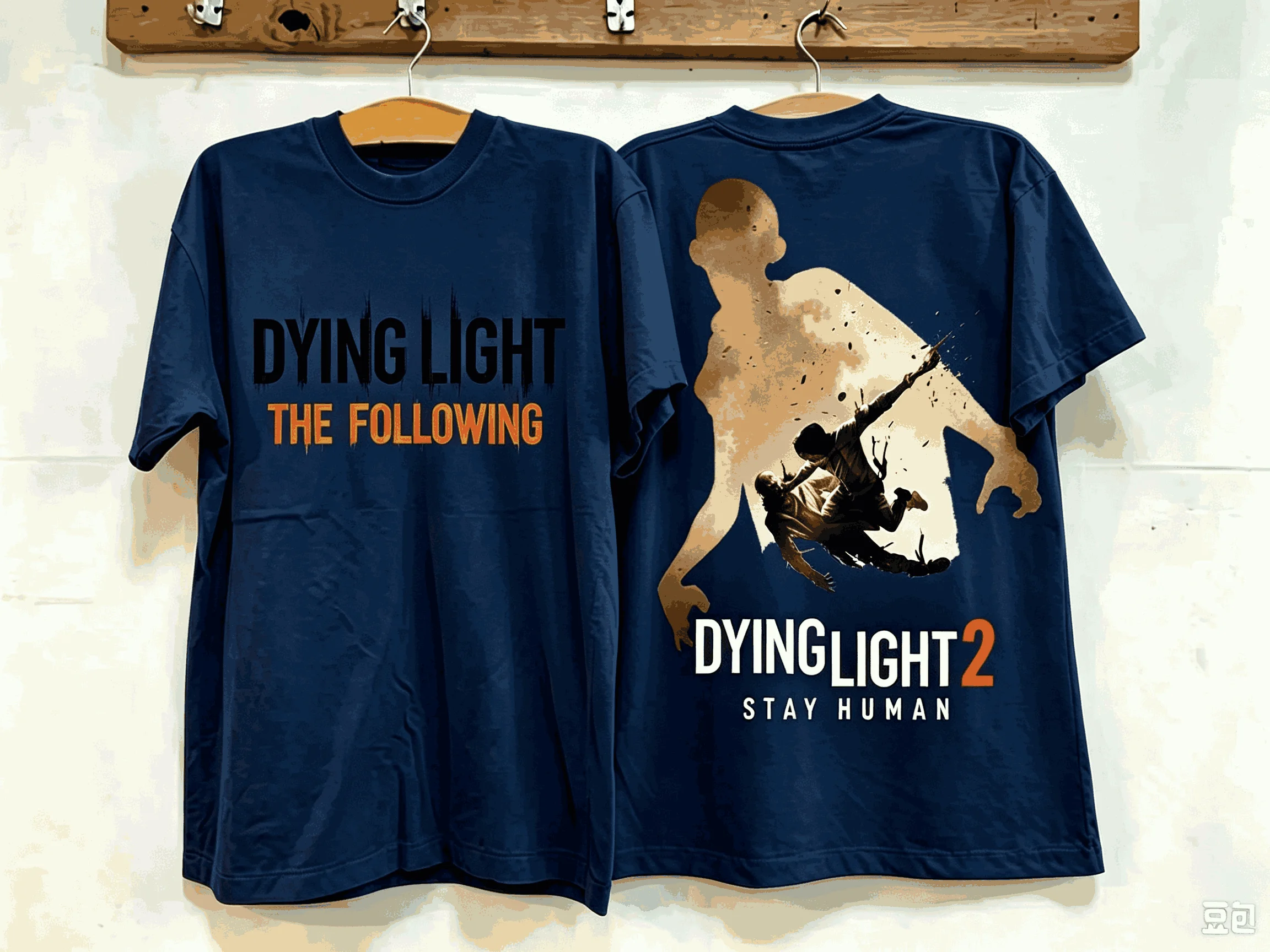 Dying Light Unisex Casual Fashion T-shirt High Street Oversized Unisex T-shirt Streetwear Trendy Cotton Couples Breathable soft