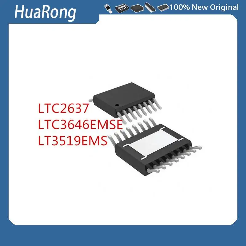 

2PCS/LOT LTC2637 LTC2637CMS-LMI12 LTC3646EMSE LTC3646IMSE LTC3646HMSE LTC3646 LT3519EMS LT3519IMS LT3519 MSOP16