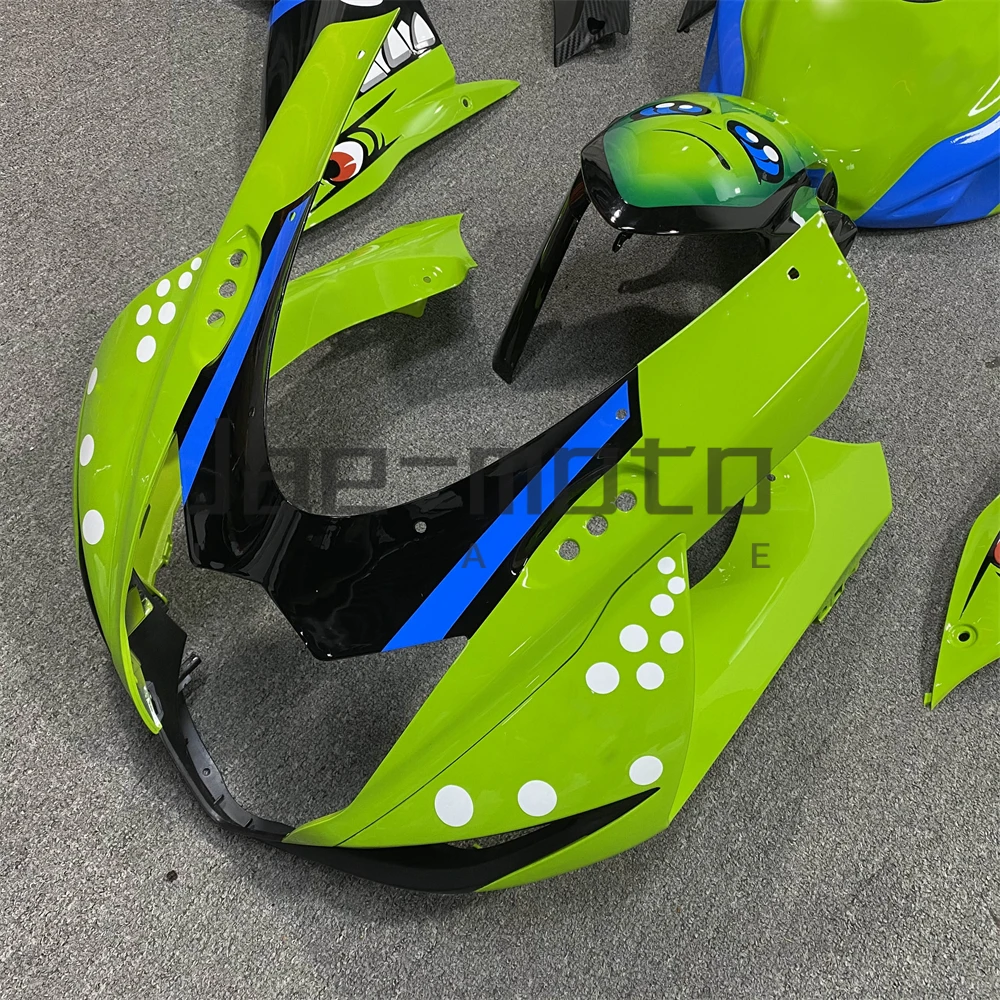 Per GSXR600 GSXR750 K11 L1 L2 2011-2014-2018-2024 Carrozzeria Moto Set Iniezione Plastica ABS Carene Accessori GreenBlack