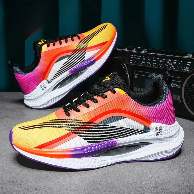 

Profession Fitness Running Shoes Casual AirCushion Marathon Men Sports Lightweight Womens Comfortable Athletic Antiskid Sneakers