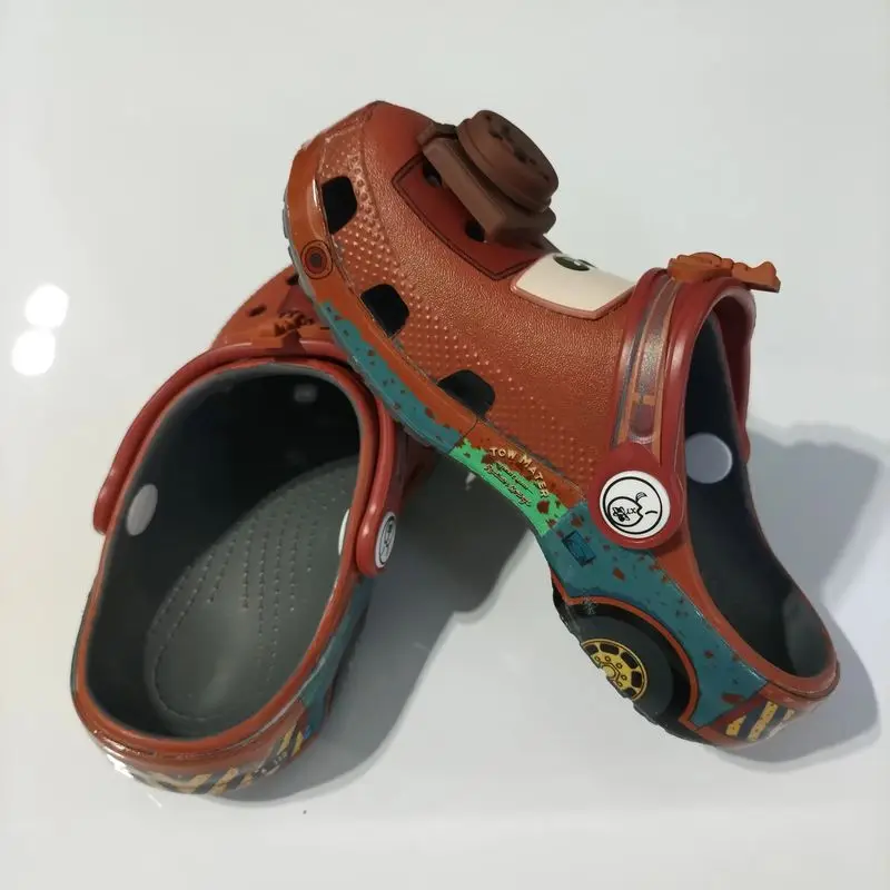 صنادل هول ماكوين بيكسار كارتونية للأطفال، صنادل شاطئ ديزني غير متصلة بالإنترنت، هدية كاجوال قابلة للتنفس. #3