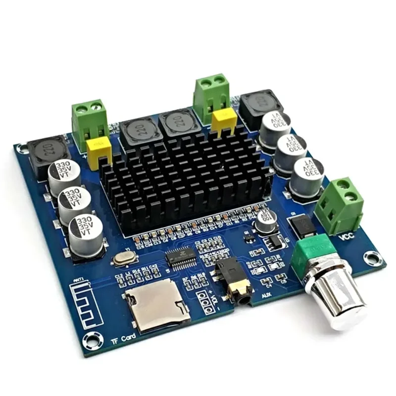 【NUOVISSIMO】 Scheda amplificatore audio TDA7498 compatibile con Bluetooth Modulo audio ad alta potenza Supporta AUX per altoparlanti Home Theater fai da te