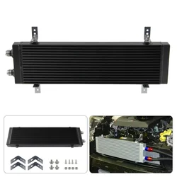 Universal Dual Pass Bar & Plate Oil Cooler 18.5