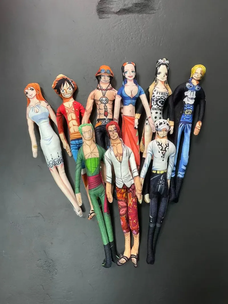 

Customized Mouse Cartoon Soft Toy for Room 28cm One Piece Anime Abstract Plush Doll Poseable Wire Skeleton Action Figure