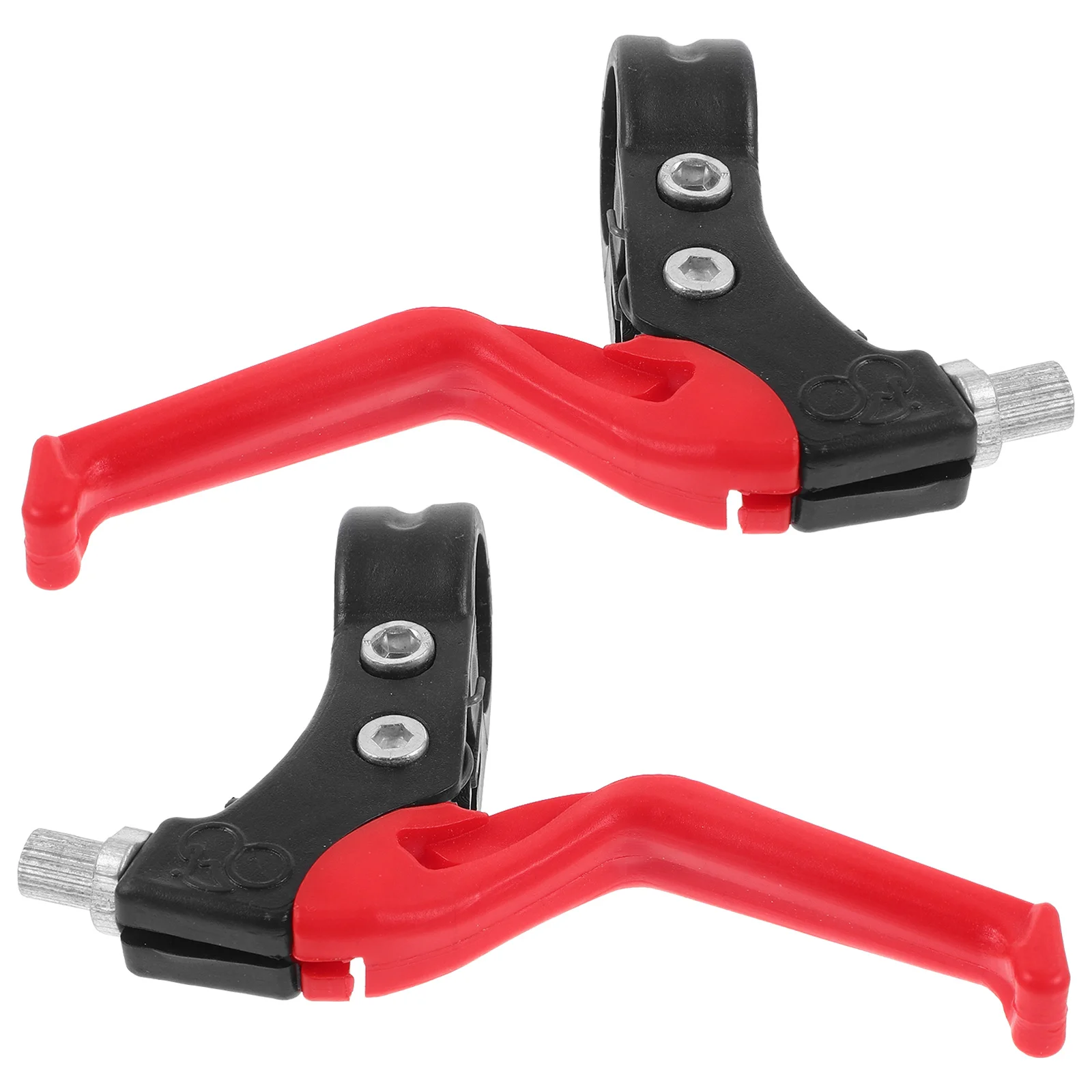 

Plastic Bike Brakes Lever Black Red Mini Bicycle Brake Kit Replacement Part