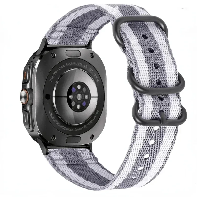 Correa de nailon suave para Samsung Galaxy Watch 8, 44mm, 40mm, clásica, 46mm, cómoda, Galaxy Watch Ultra 2025, 47mm