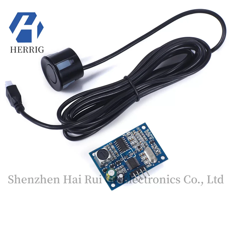 

AJ-SR04M Integrated Reverse Radar, Waterproof Ultrasonic Sensor, Distance Measuring Module K02
