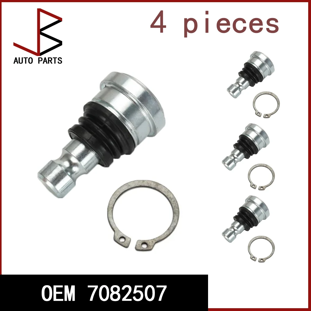 

4PCS OEM 7082507 7081924 Front Hub Suspension Ball Joint For Polaris RZR 1000 900 XP 4 Ranger 570 Upper Lower For TUSK UTV ATV