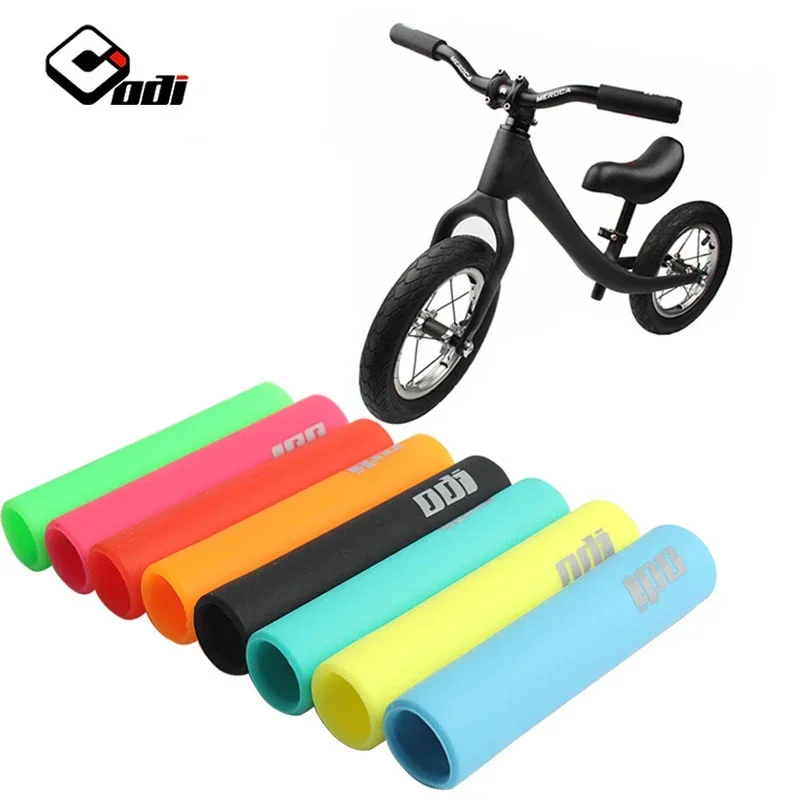 ODI Handlebar Grips for Children Balance Bike Sliding Bicycle 22.2mm pure silicagel Ultralight non-slip Grip Including PV plug